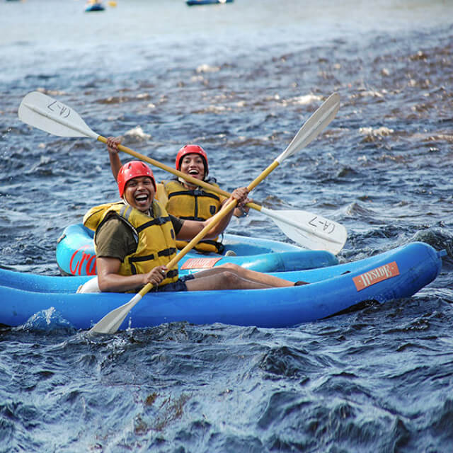 Kayaking in Charlemont, Massachusetts